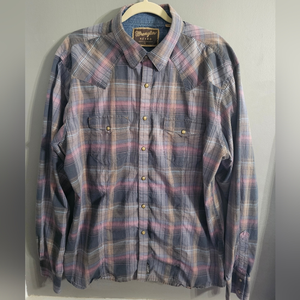Wrangler Retro Men's Pearl Snap Shirt